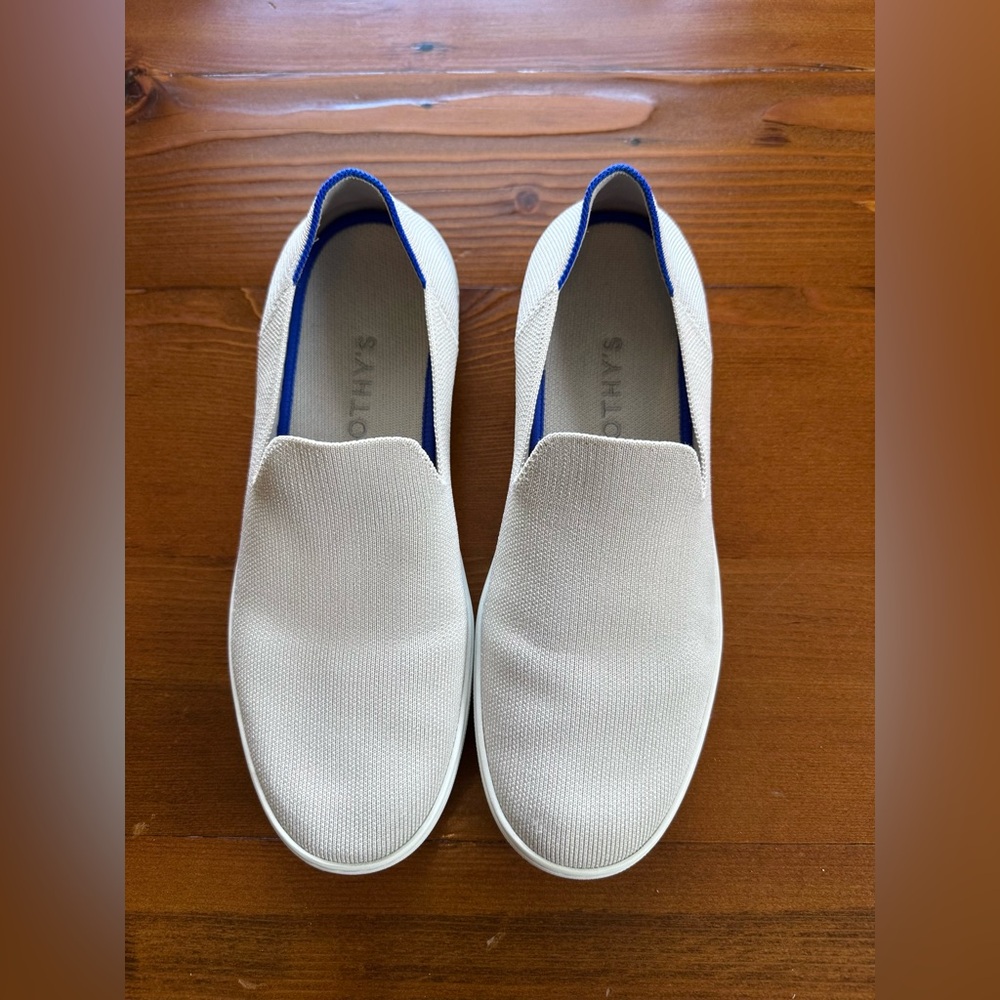 Rothy’s Sand Sneakers size 11.5